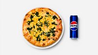 Objednať Pizza špenát s kukuricou + Pepsi