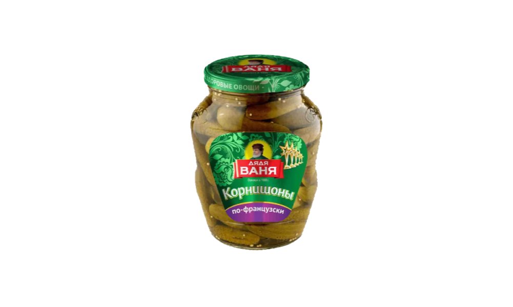 Корнишоны Дядя Ваня по-французски 680г с/б