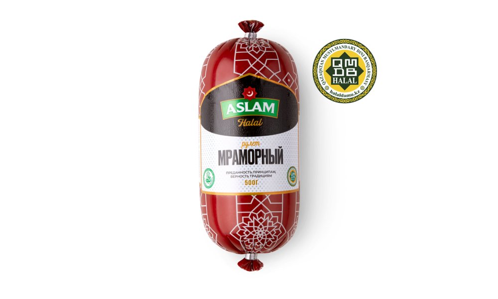 Рулет Aslam Halal Мраморный 500 Г