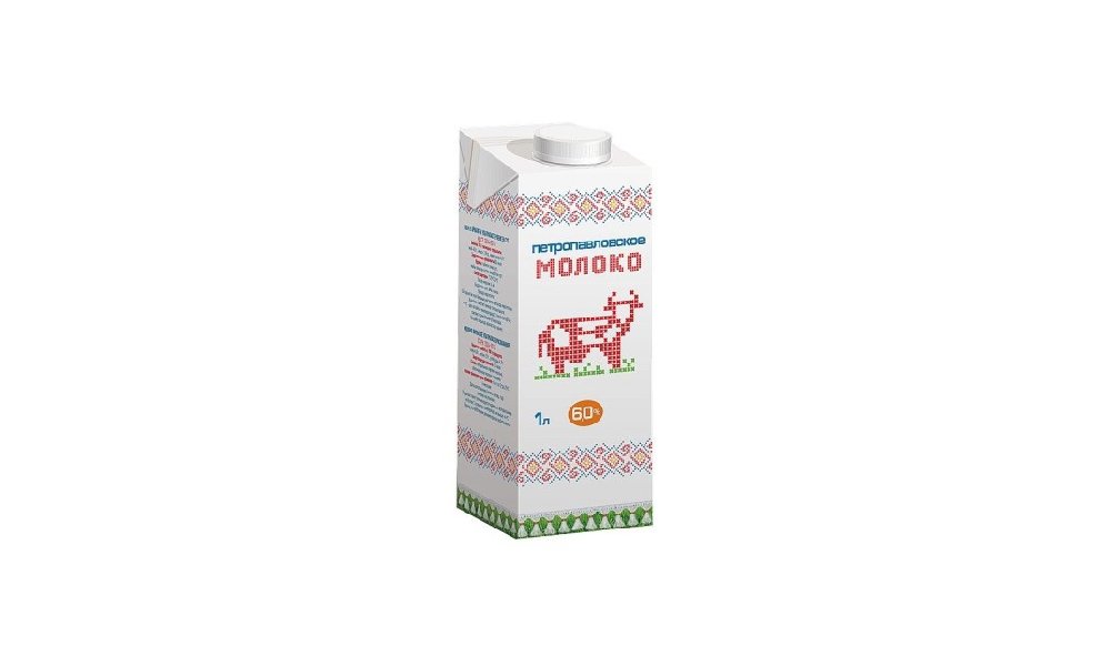 Молоко Петропавловское 6% 1 Л Tetra Pak