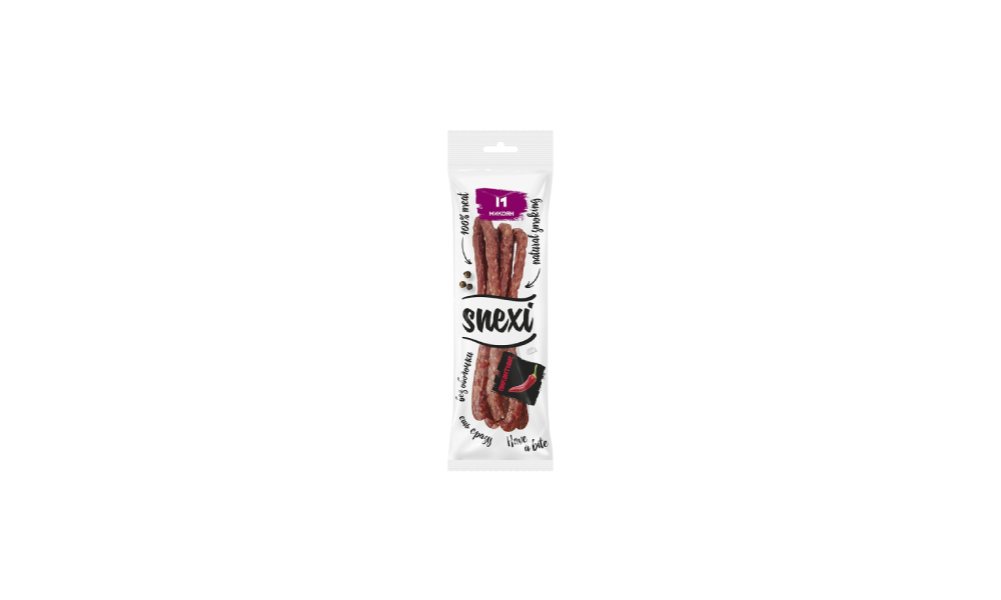 Колбаски Микоян Snexi пикантные варено-копченые 75 г