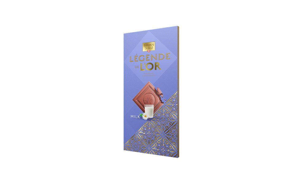 Баян Сулу шоколад Legende de l`or Milk 100 гр