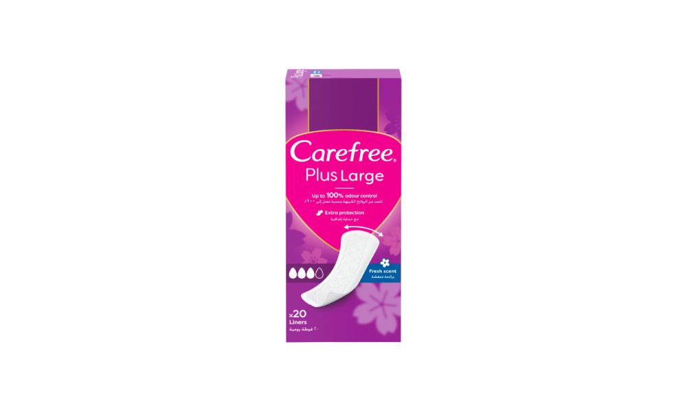 Прокладки ежедневные Carefree Plus Large 20 шт