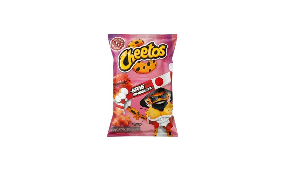 Снеки Cheetos кукурузные краб по-японски 50 г