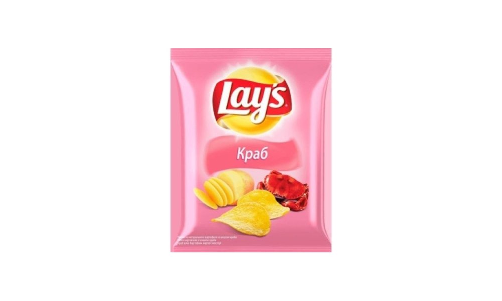 Чипсы картофельные Lays Краб 50 г