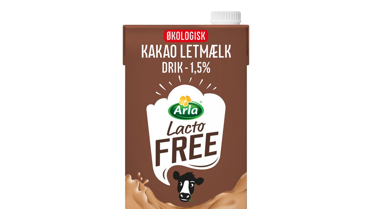 Kakaomælk 1,5% Laktosefri øko. Arla LactoFREE
