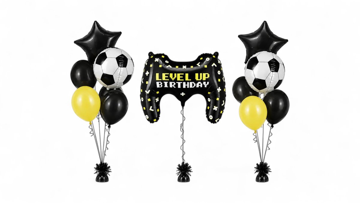 Gamer Birthday Balloon Set