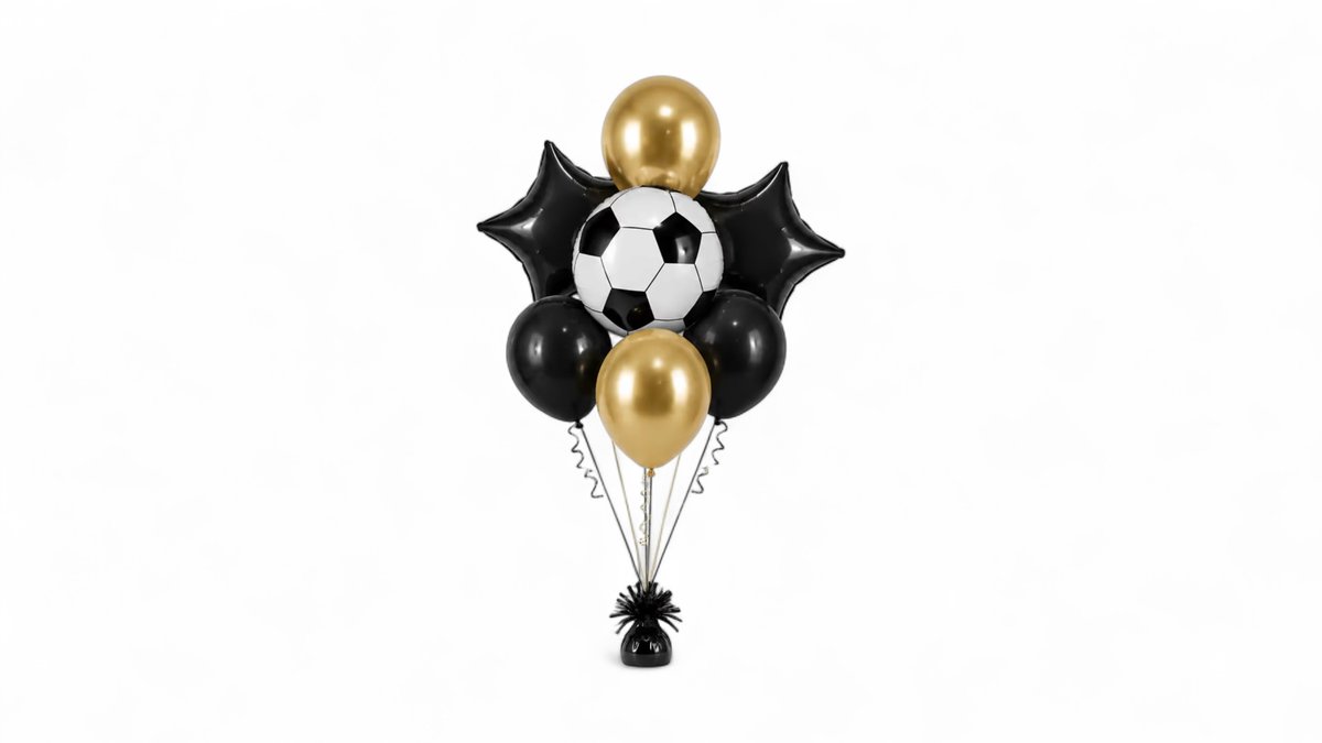 Football Balloon Bouquet