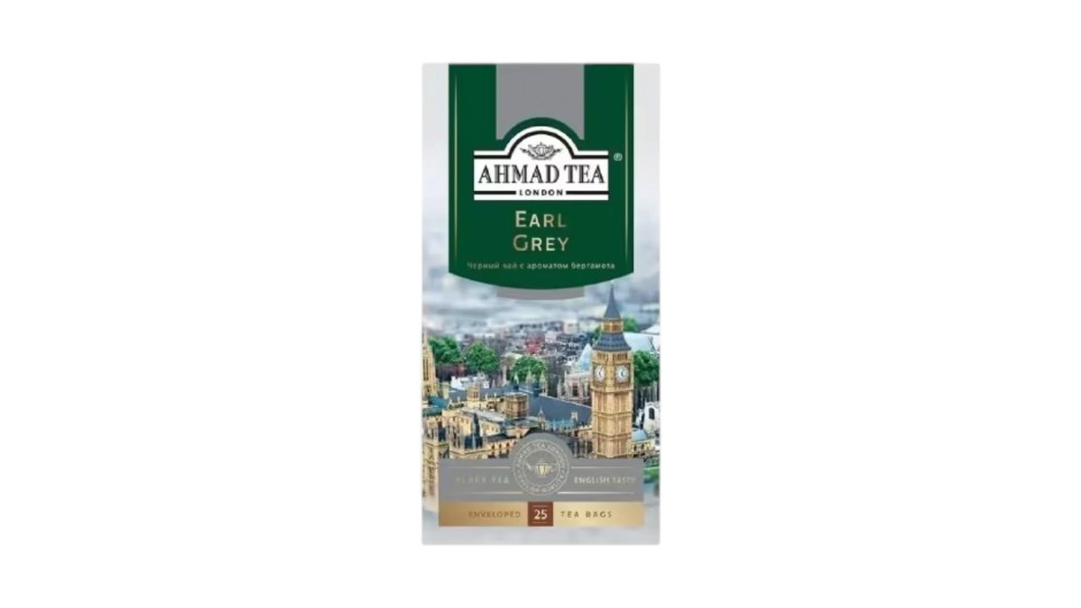 Чай Ahmad Tea Earl Grey черный 25 пакетиков