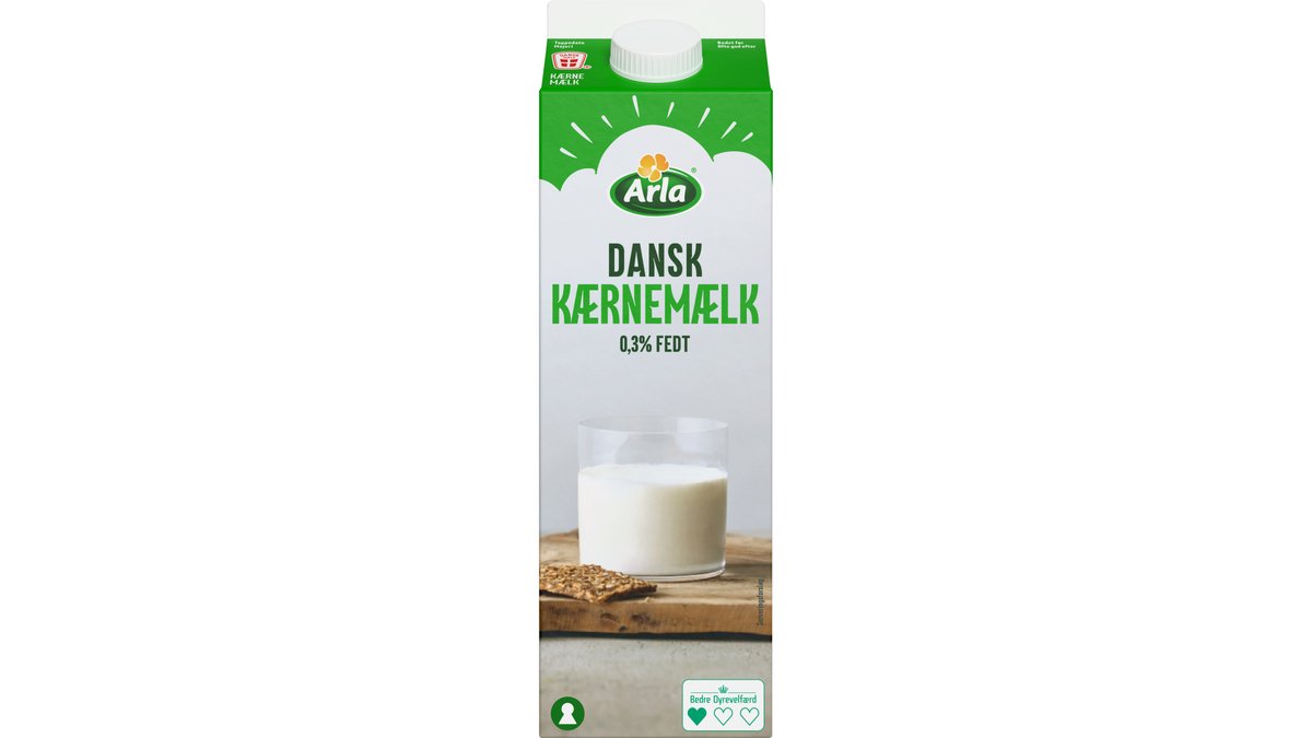 Kærnemælk 0,3 %, Arla