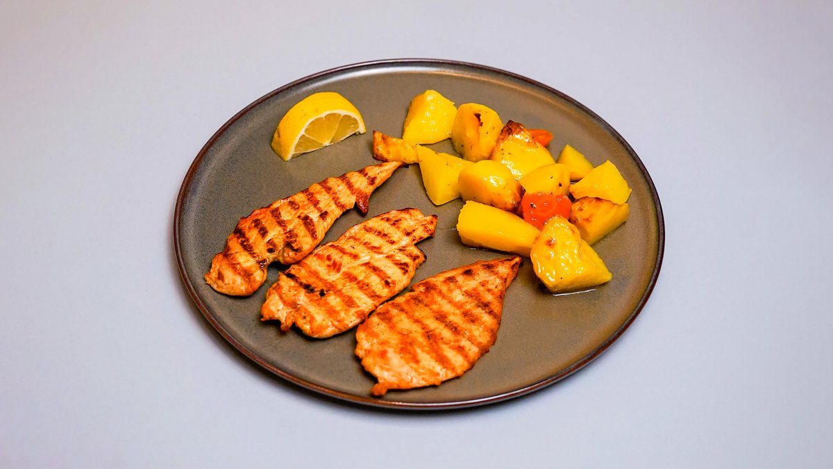 Fileto pule & patate furre