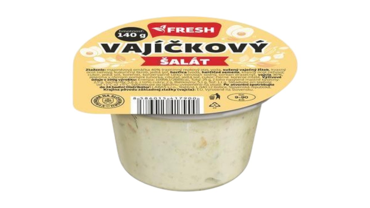 Fresh Vajíčkový šalát, 140 g