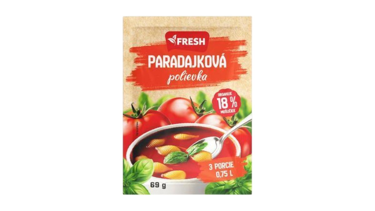 Fresh Paradajková polievka, 69 g