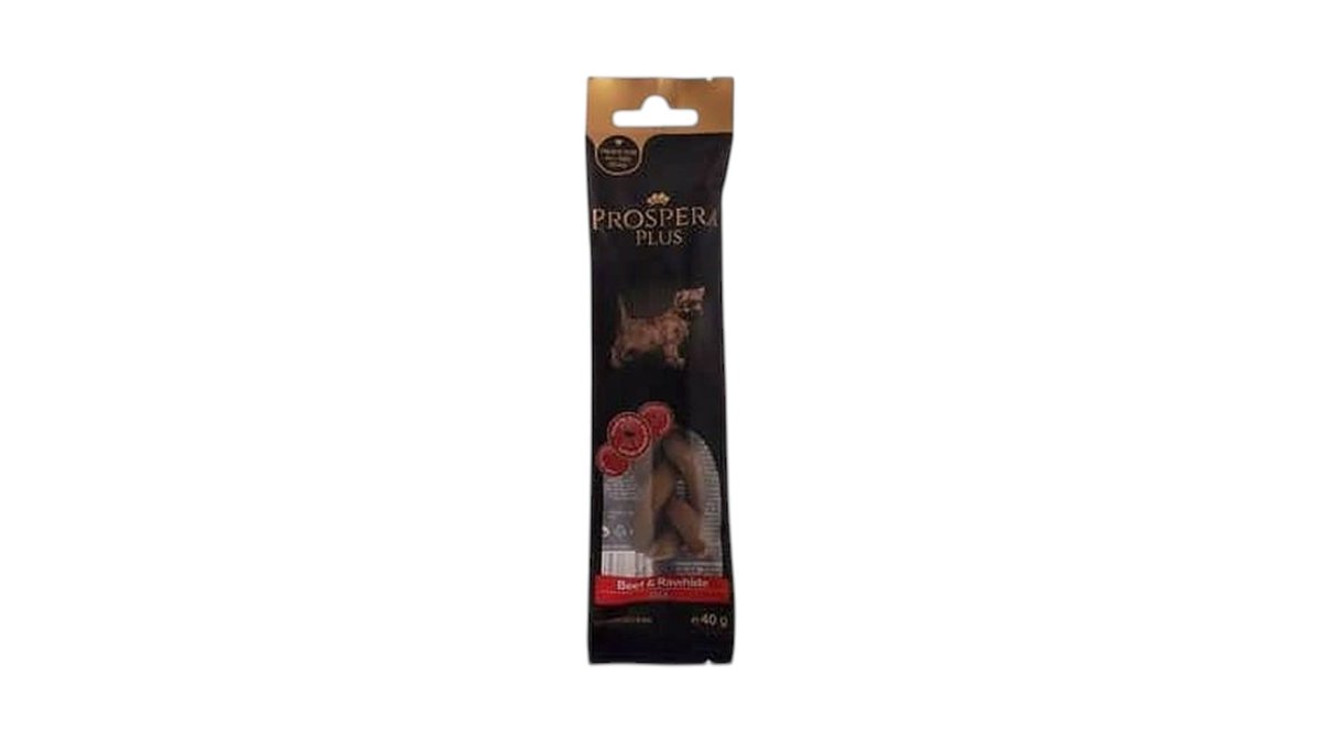 Prospera Plus Snack Beef and rawhide knitted stick 1pc /15cm
