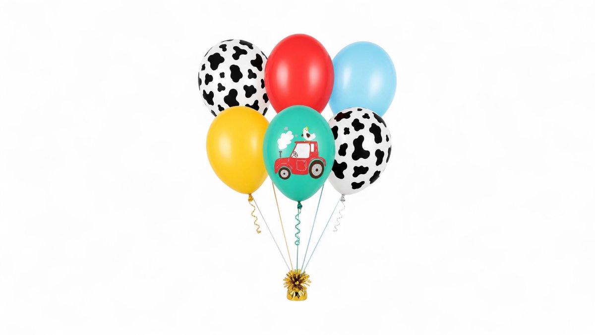 Tractor Balloon Bouquet