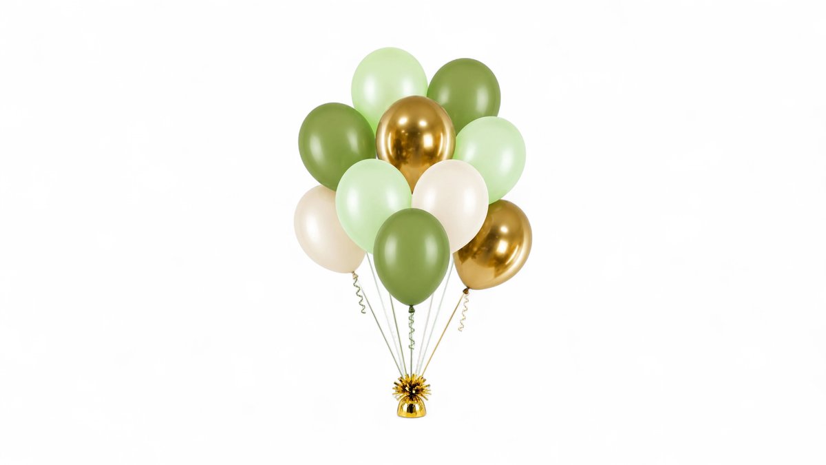 Sage Green Balloon Bouquet