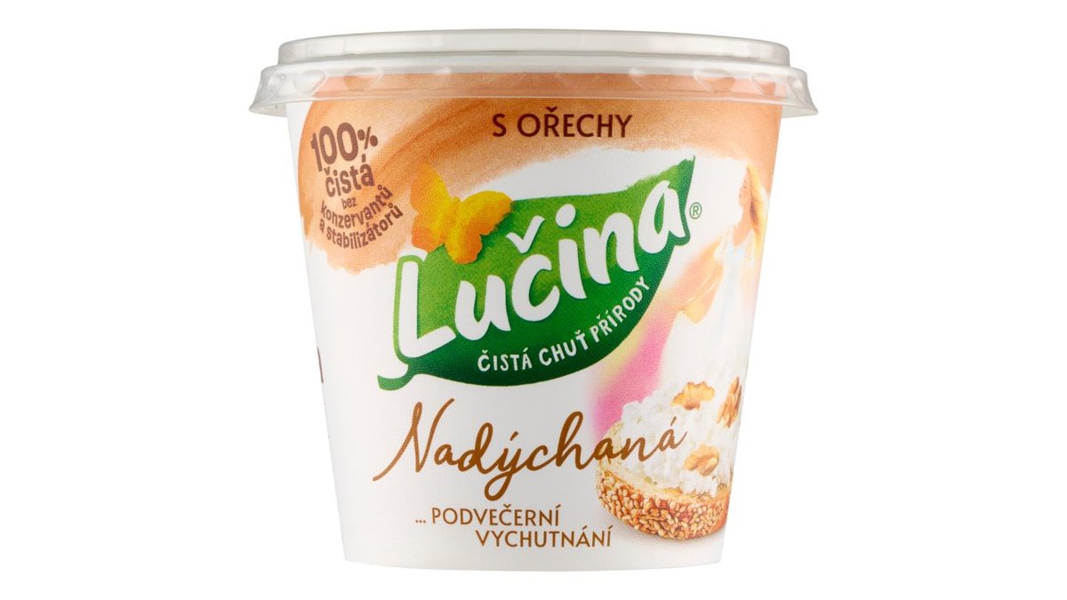 Lučina Nadýchaná s ořechy 140g