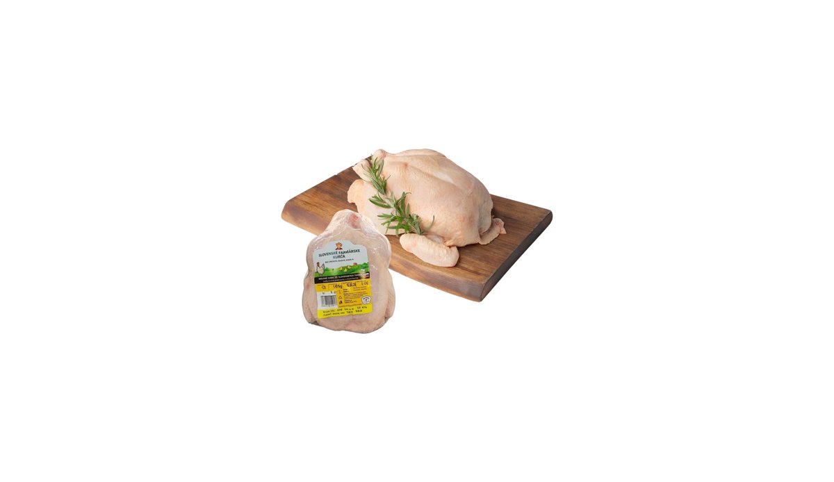 Farmárske kurča bez drobkov chladené (cca 1750g)