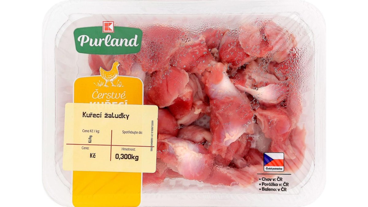 K-Purland Kuřecí žaludky chlazené