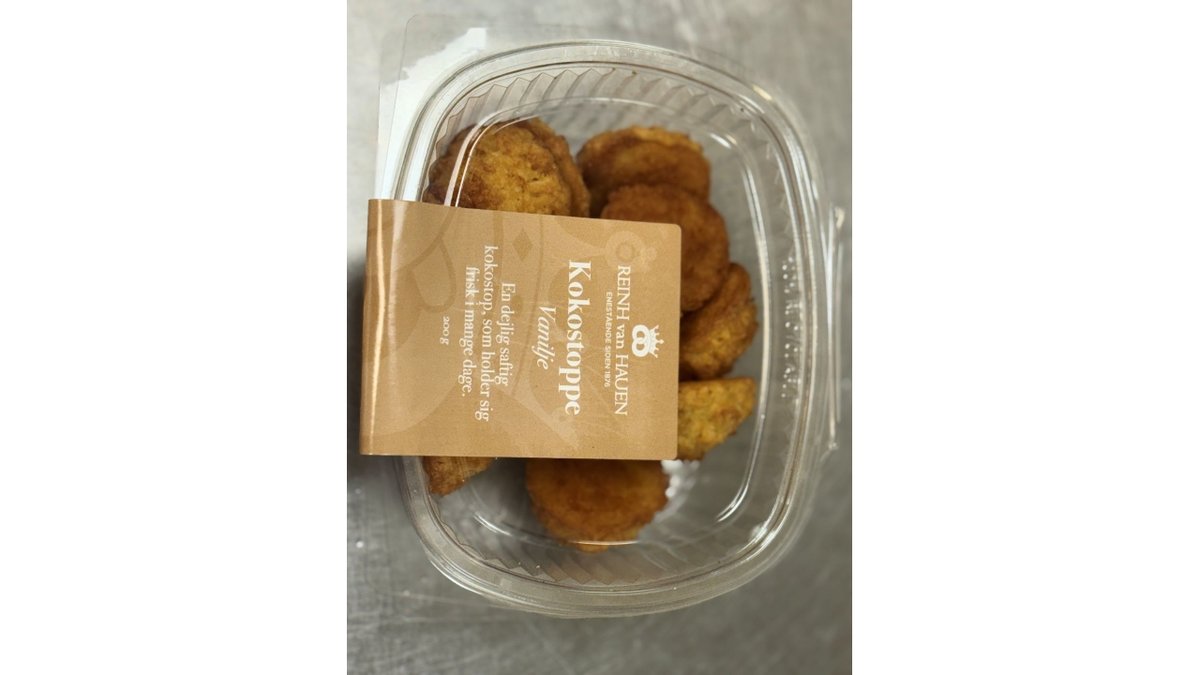 Kokostoppe m vanilje 200 g