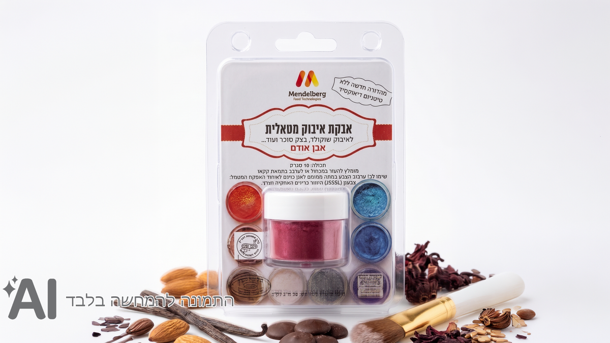 אבקת איבוק מטאלית   |  אבן אודם