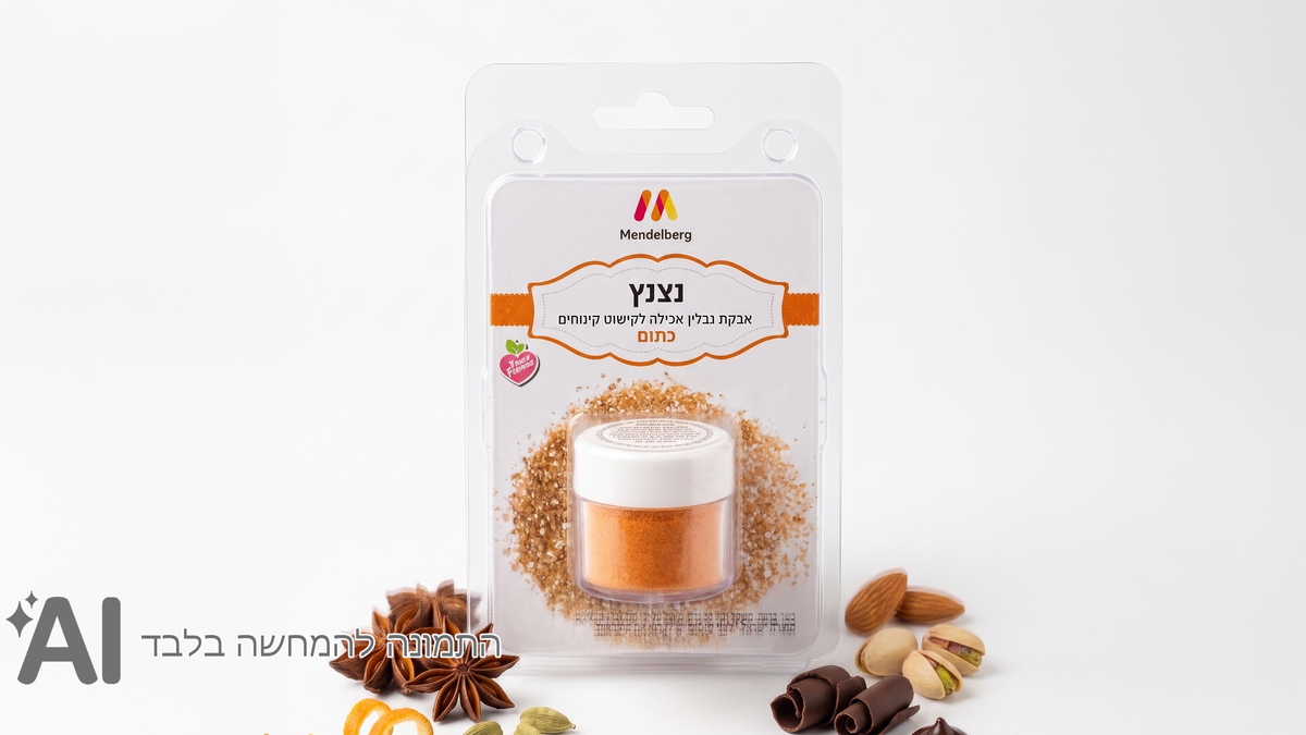 אבקת נצנצים  |  כתום