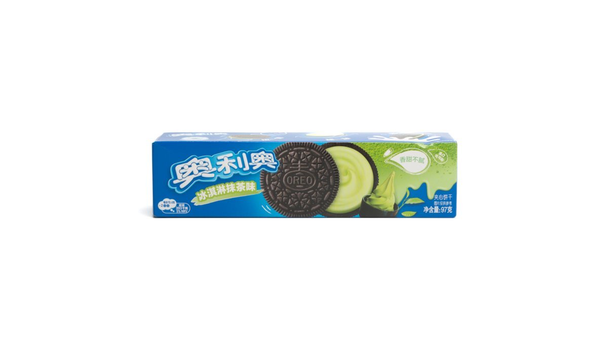 OREO Zmrzlina a matcha