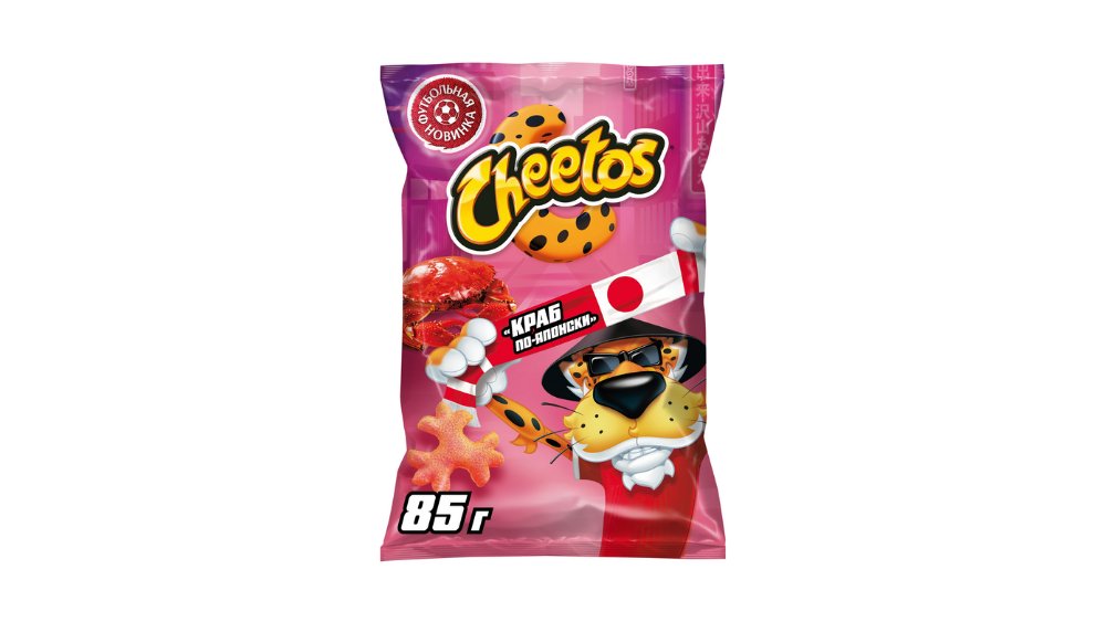 Кукурузные палочки CHEETOS Краб по Японски 85г м/у