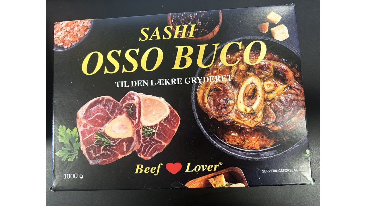 Sashi Osso Buco 1000 G