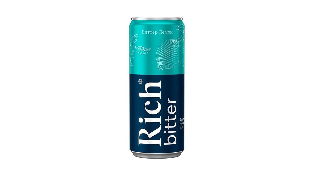 Тоник Rich Биттер Лемон 0,33 Л Ж/Б