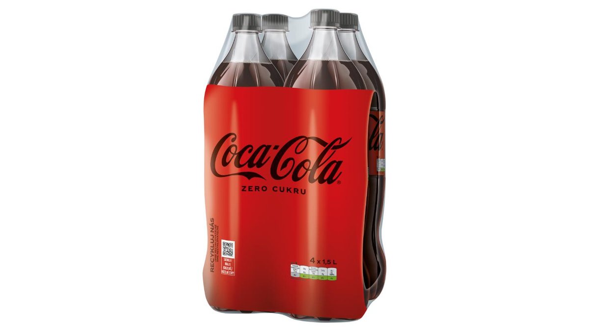 Coca-Cola Zero 4 x 1,5l