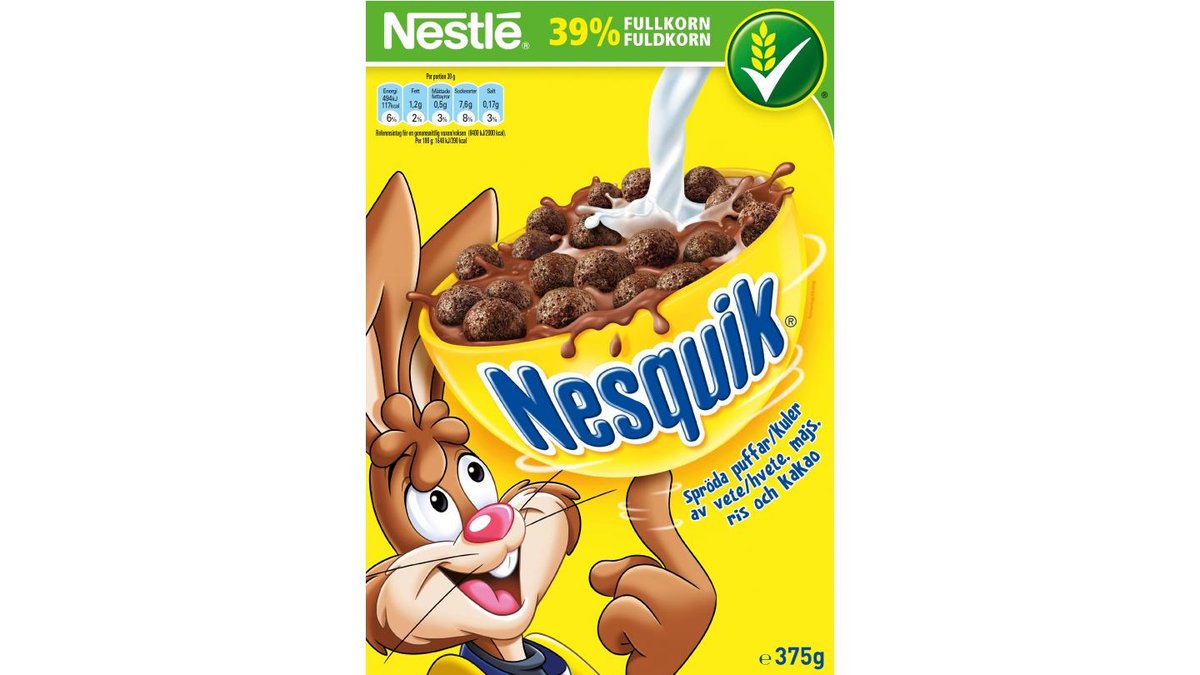 Nesquik morgenmad, Nestlè