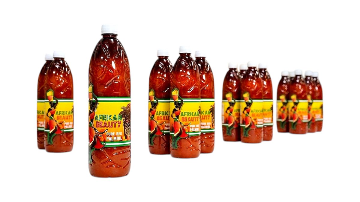 African beauty red palm oil 0.5l