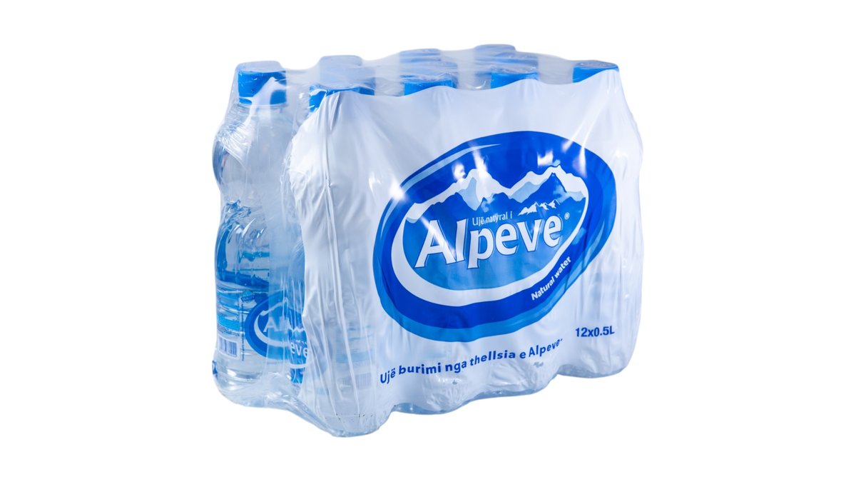 Ujë Natyral I Alpeve 0.5L Komplet X12
