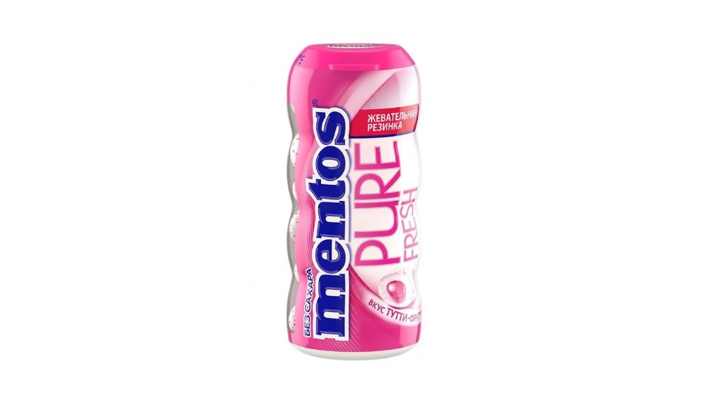 Жевательная резинка MENTOS Тутти Фрутти 30г