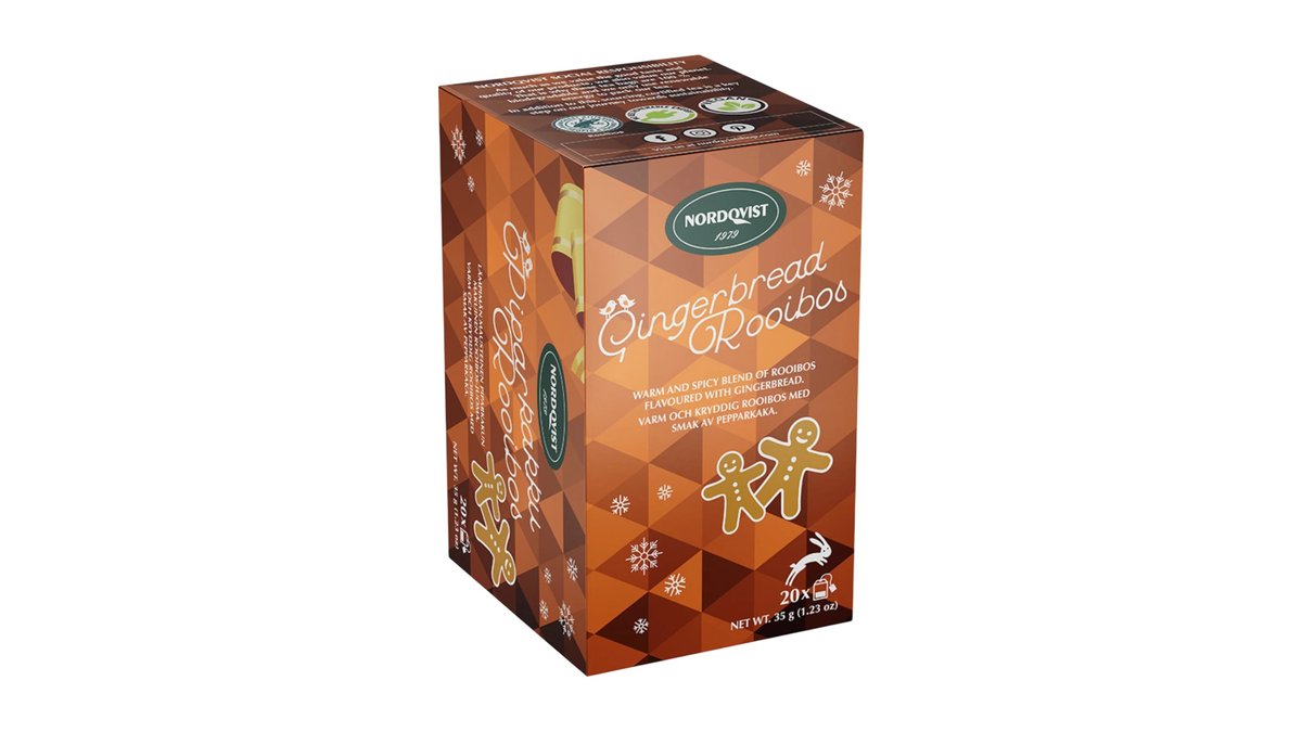 Gingerbread Rooibos 20 stk., Nordqvist