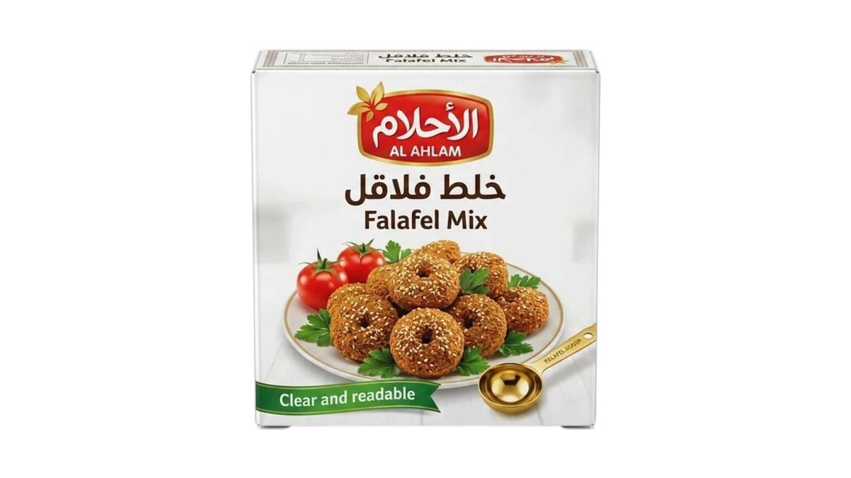 ahlam falafel mix 400g