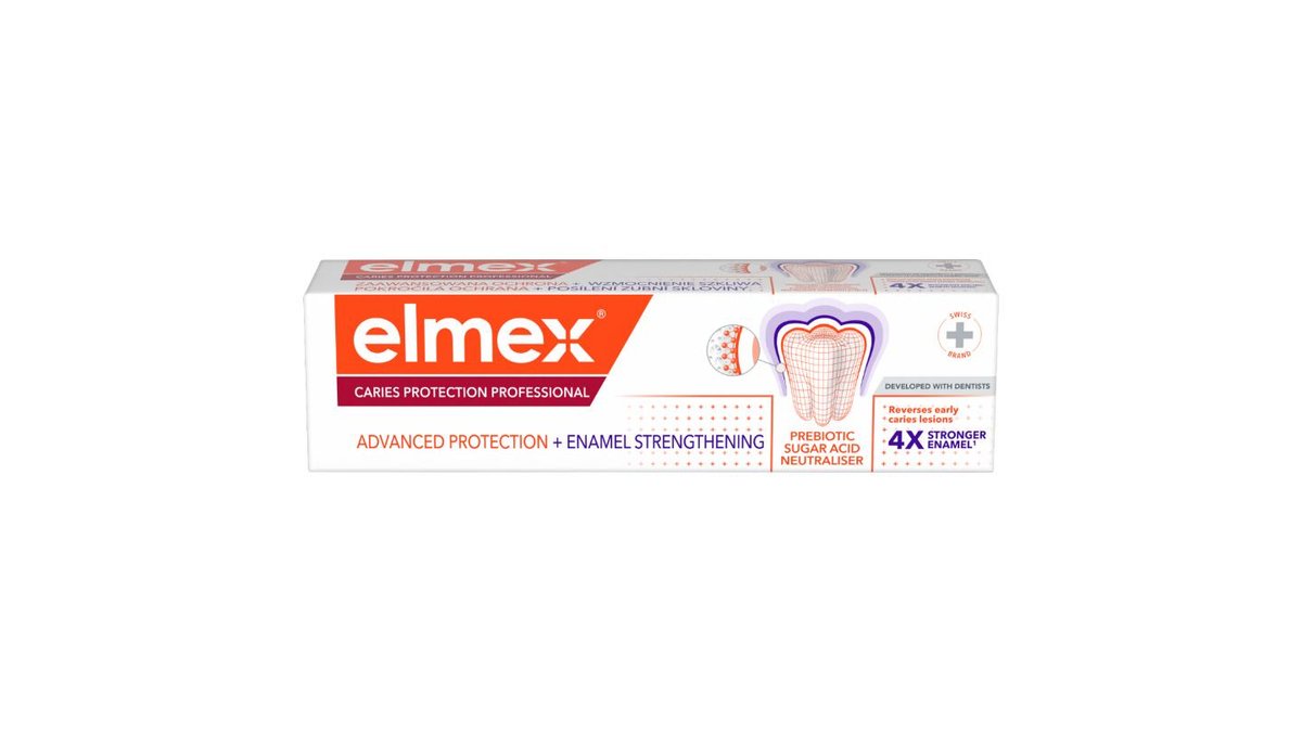 elmex® Anti-Caries Professional zubní pasta proti zubnímu kazu 75ml