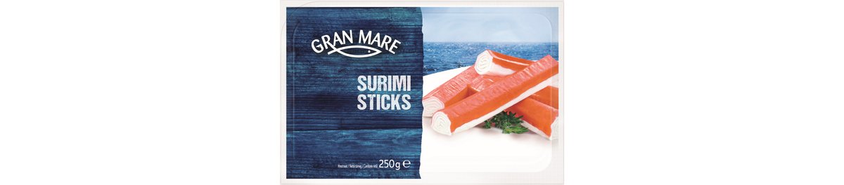 Gran Mare Tyčinky surimi s krabí příchutí 250g