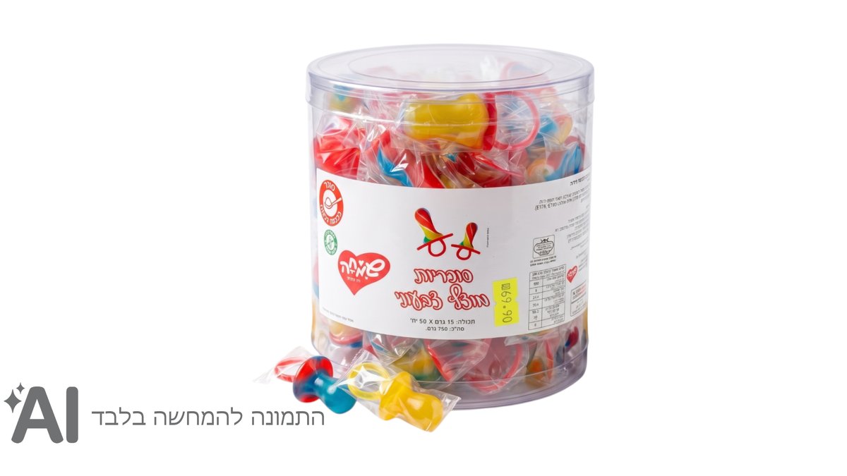 סוכריות מוצץ צבעוני