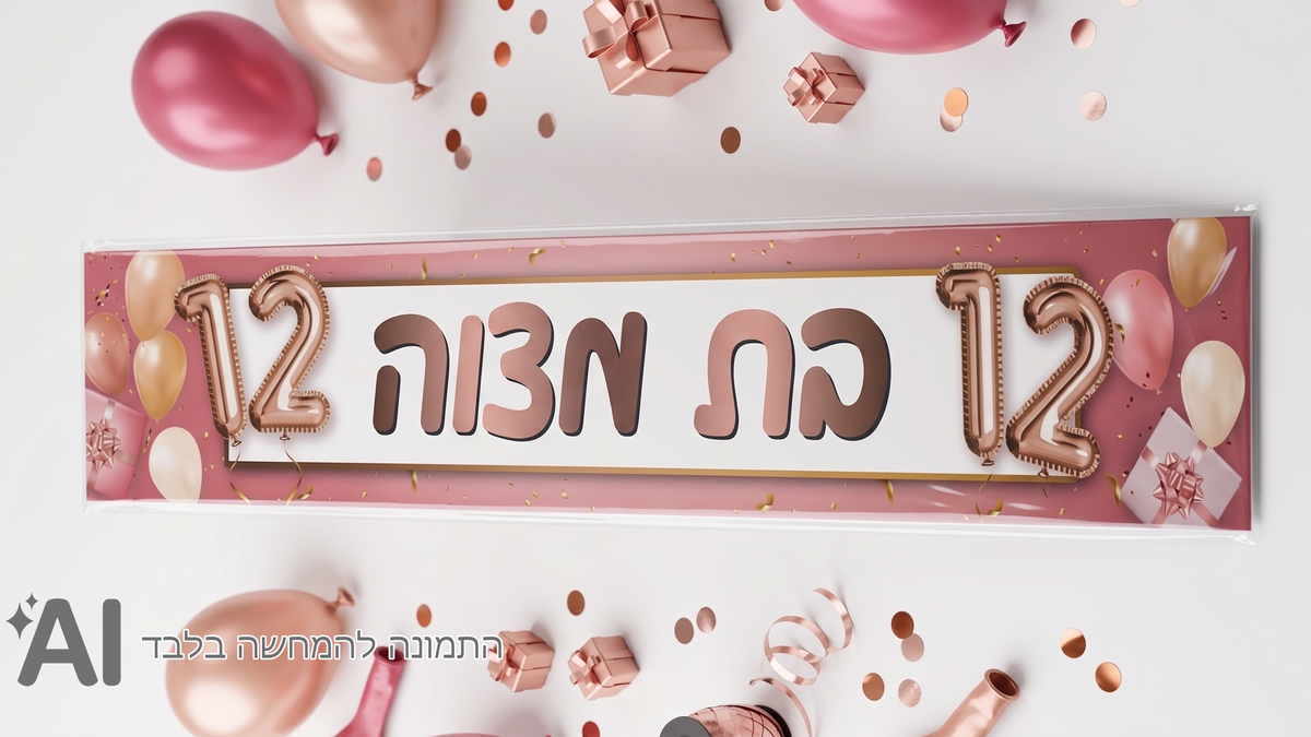 כרזת בת מצווה
