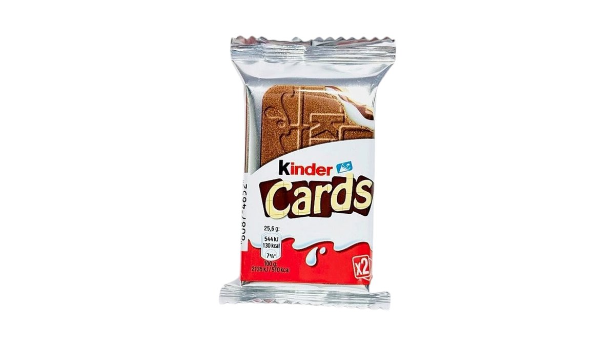 Kinder Cards x2 25,6g