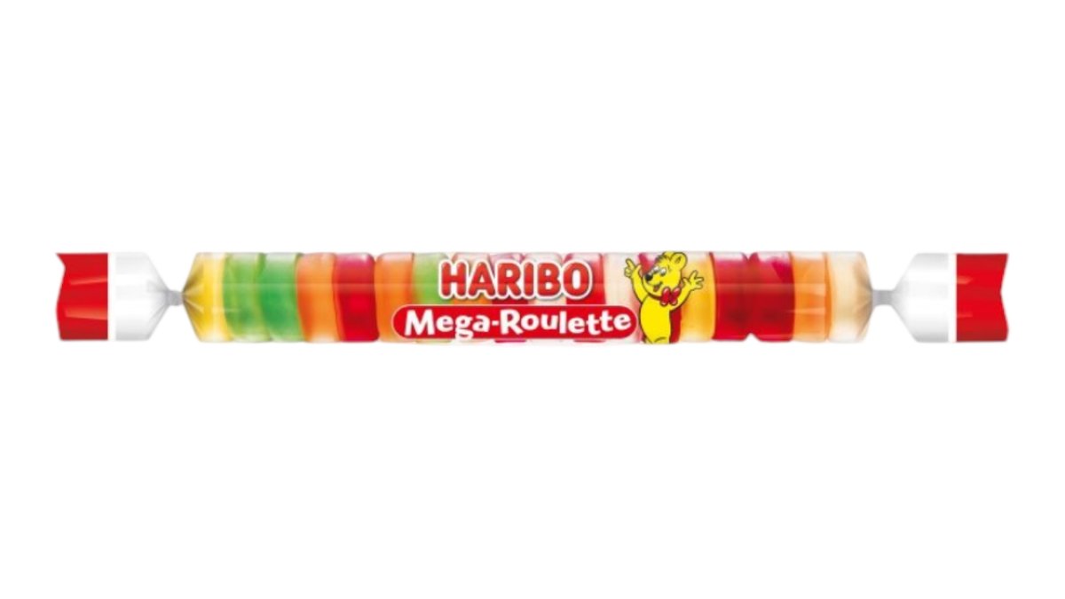 Haribo Mega Roulette s ovocnými příchutěmi