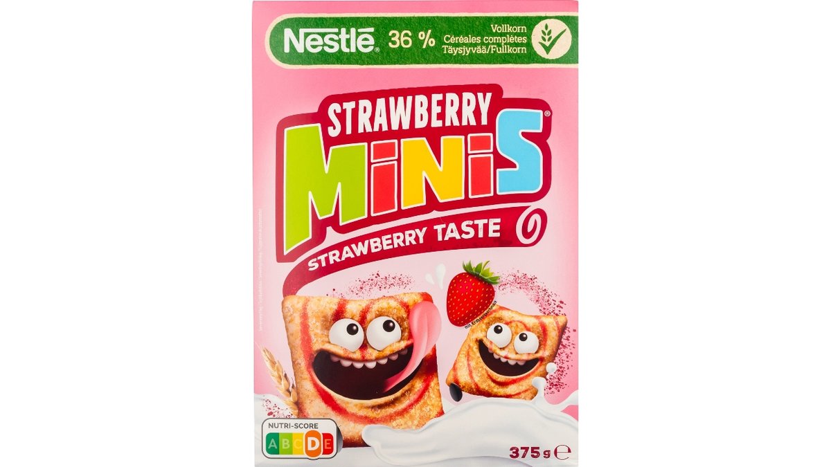Neslté Cini Minis Jordbæ 375G