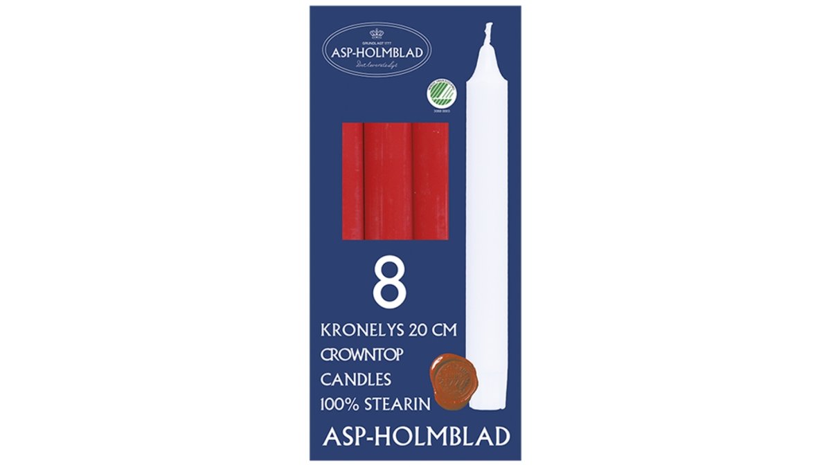 KRONELYS RØD 8 STK 600 g
