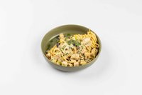 Objednať Linguinne [ aglio olio ] peperoncino + kukuričné kuracie prsia