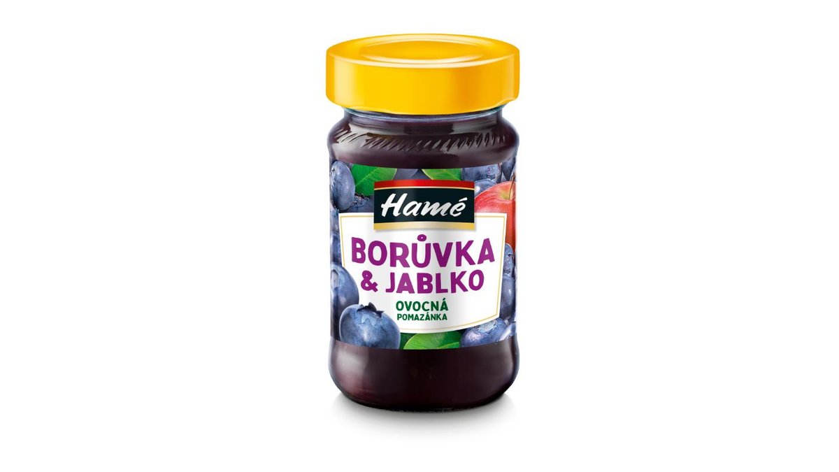 Hamé Borůvka & jablko ovocná pomazánka 260g