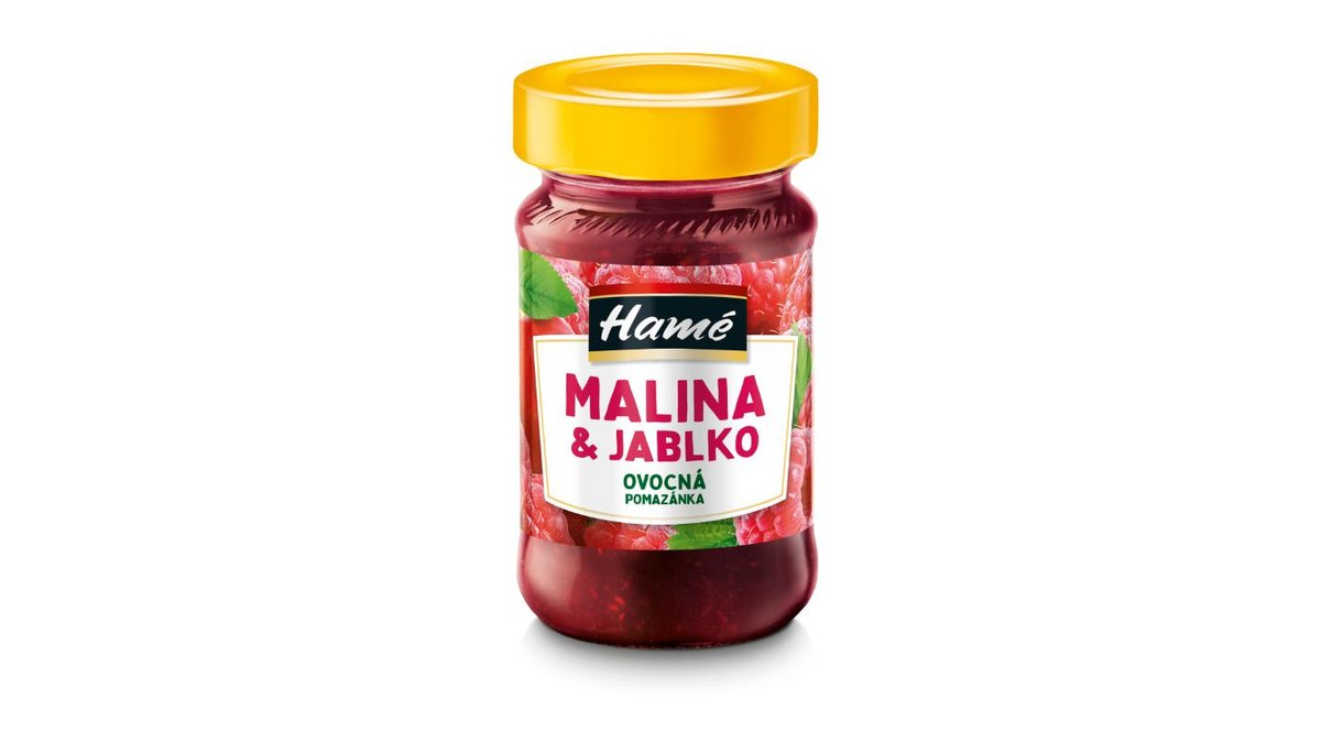 Hamé Malina & jablko ovocná pomazánka 260g