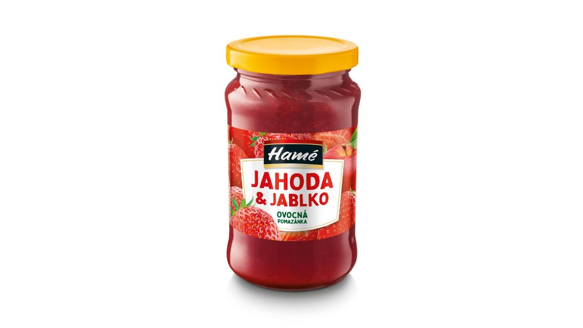 Hamé Jahoda & jablko ovocná pomazánka 440g