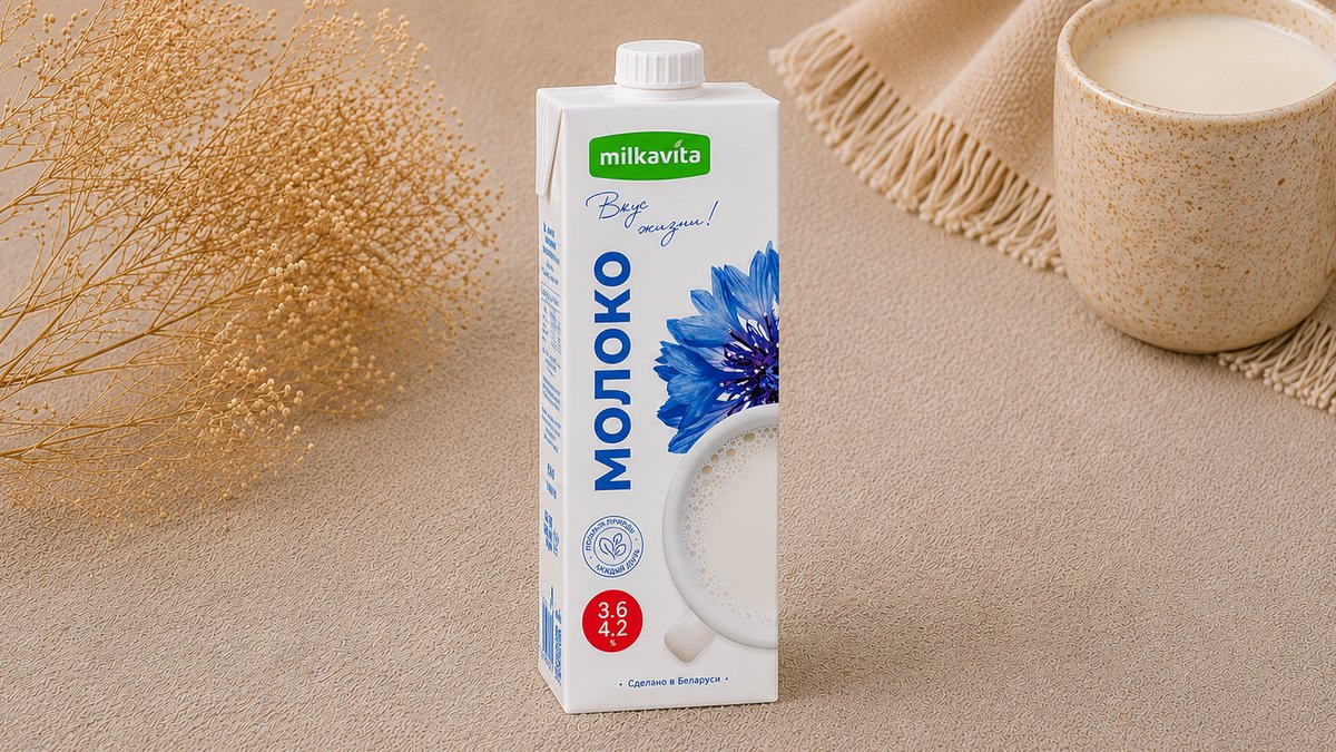 რძე Milkavita 3,6%-4,2%